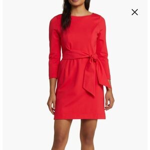 Lilly Pulitzer Vibrant Red Midi Dress